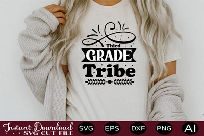 Third Grade Tribe SVG SVG designmaster24 