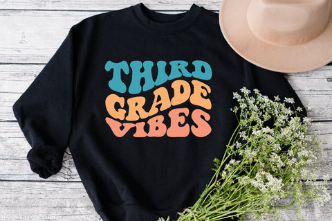 Third grade vibes SVG 3rd grade shirt Svg 3rd grade teacher Svg third grade teacher gift third grade Png Back to school 3rd grade Svg third SVG Fauz 