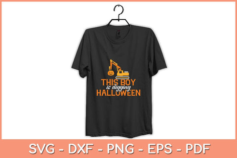 This Boy Is Digging Halloween Svg Design SVG artprintfile 
