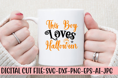 This Boy Loves Halloween Svg Design SVG Syaman 