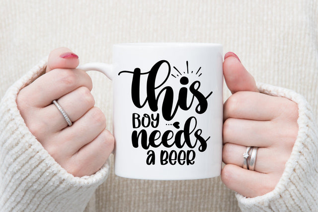 this boy needs a beer SVG orpitasn 