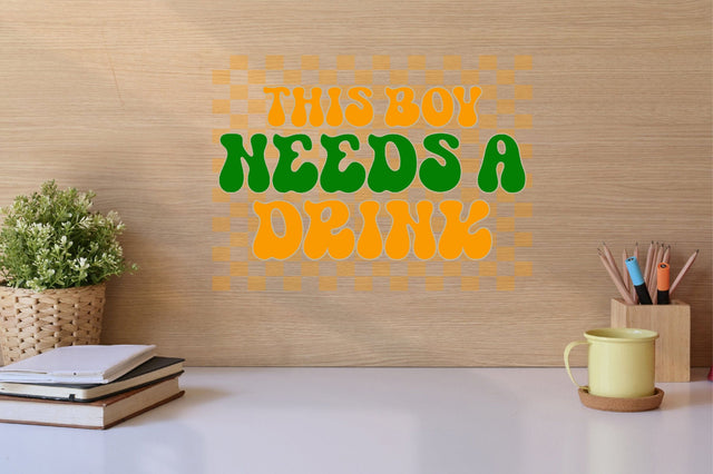 This boy needs a drink SVG SVGista 