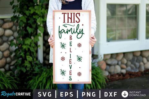 This family believes SVG Design SVG Regulrcrative 