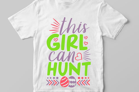 This Girl Can Hunt| Easter Eggs SVG Cutting Files. SVG CosmosFineArt 