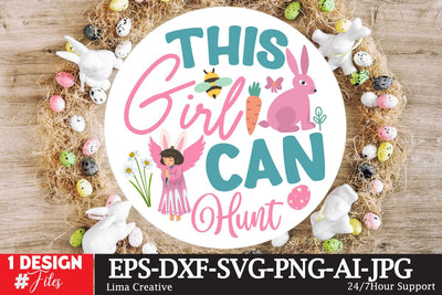This Girl Can Hunt Sign SVG SVG Insomnia Std 