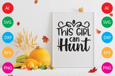 This Girl Can Hunt SVG CraftlabSvg29 