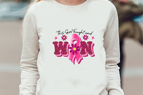 This Girl Fought and Won Sublimation SVGArt 
