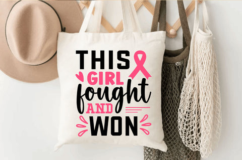 This girl fought and won SVG Design SVG Regulrcrative 