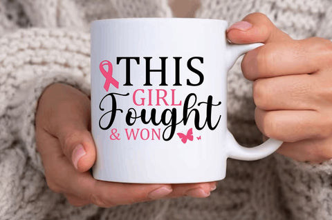 This girl fought & won SVG SVG Regulrcrative 