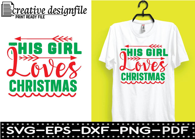this girl loves christmas SVG farhad farhad 
