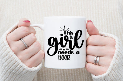 This girl needs a beer SVG orpitasn 