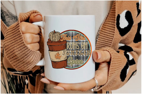 This Girl Runs on Pumpkin Spice Sublimation Sublimation Jagonath Roy 