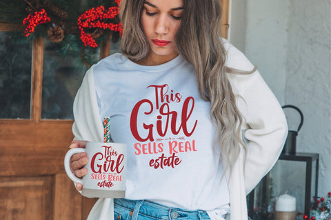 This Girl Sells Real Estate SVG SVG orpitasn 