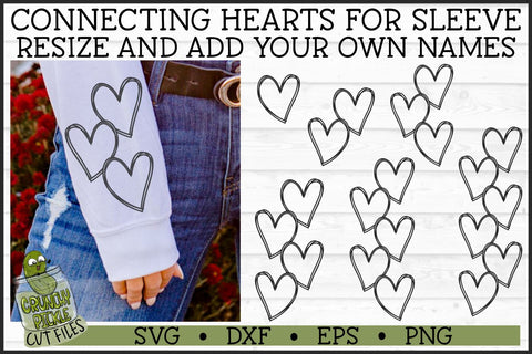 This Girl Wears Her Heart on Her Sleeve SVG File SVG Crunchy Pickle 