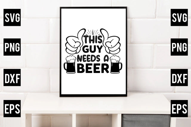 this guy needs a beer SVG Rupkotha 