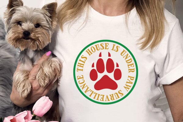 this house is under paw surveillance SVG Angelina750 