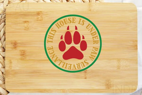 this house is under paw surveillance SVG Angelina750 
