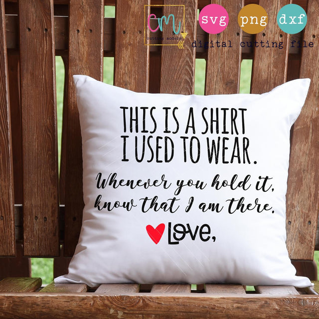 This Is A Shirt I Used To Wear SVG CuttingModern 