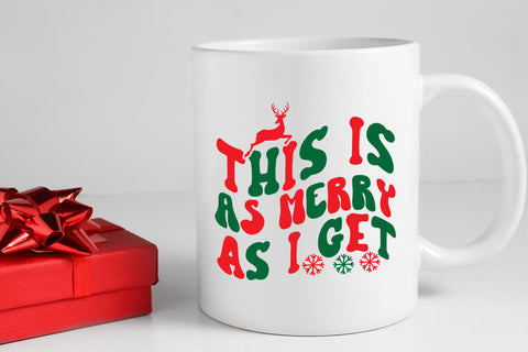 This Is As Merry As I Get Retro SVG SVG Rafiqul20606 