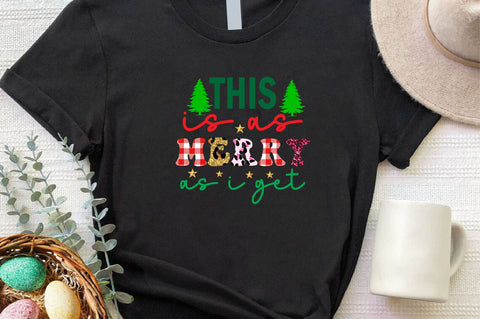 this is as merry as i get Sublimation SVGArt 