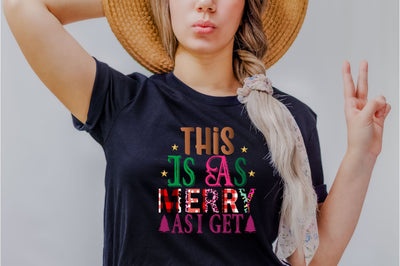 this is as merry as i get Sublimation SVGArt 
