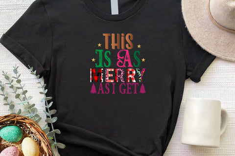 this is as merry as i get Sublimation SVGArt 