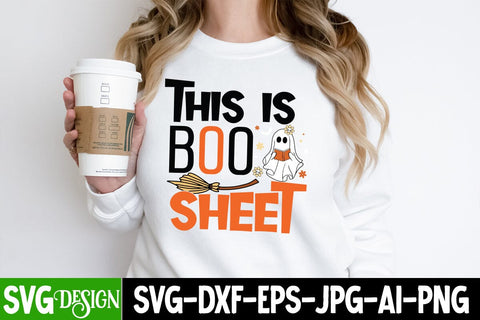 This is Boo Sheet SVG Cut File, This is Boo Sheet SVG Design, Trick or Treat SVG Design, Halloween Sublimation PNG, Halloween SVG Bundle,Halloween SVG Quotes,Halloween PNG, Halloween SVG SVG BlackCatsMedia 