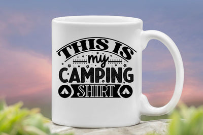 This is my camping shirt, Camping SVG Bundle SVG DESIGNISTIC 