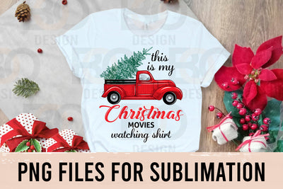 This is My Christmas Movie Watching Shirt Png, Sublimation Instant Download, Christmas Png, Christmas Movie Png, Christmas Movie Shirt PNG SVG BOO-design 