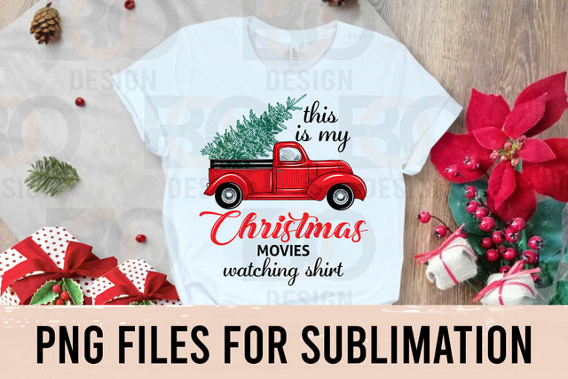 This is My Christmas Movie Watching Shirt Png, Sublimation Instant Download, Christmas Png, Christmas Movie Png, Christmas Movie Shirt PNG SVG BOO-design 