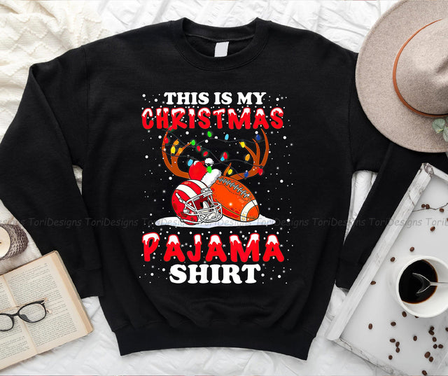 This Is My Christmas Pajama Shirt PNG Sublimation Design Sublimation ToriDesigns 