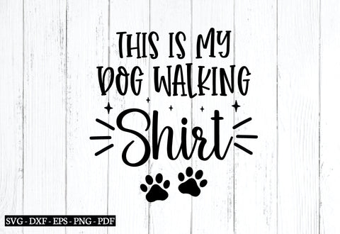 this is my dog walking shirt svg SVG designstore 