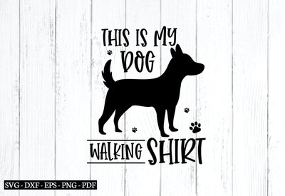 this is my dog walking shirt svg SVG designstore 