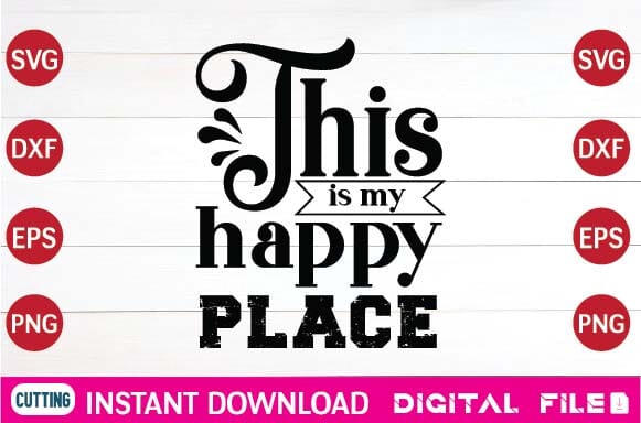 this is my happy place svg SVG designer krishna 