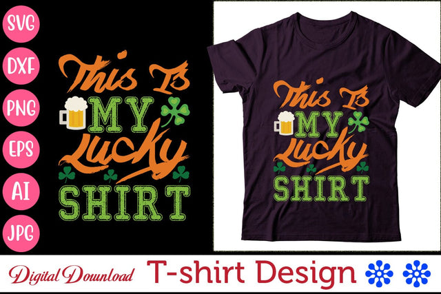 this is my lucky shirt SVG Newmockups 