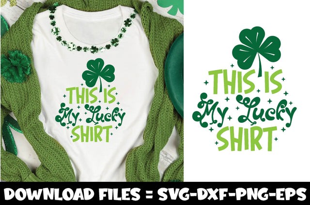 This is my Lucky Shirt,st.patrick's day svg SVG farhad farhad 