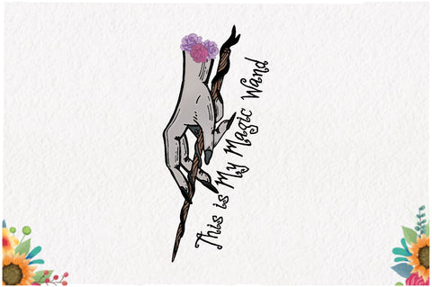 This is My Magic Wand Sublimation Sublimation Jagonath Roy 