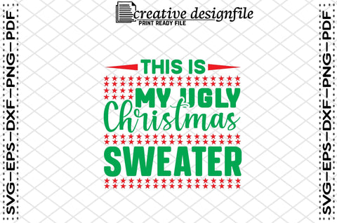 this is my ugly christmas sweater SVG farhad farhad 