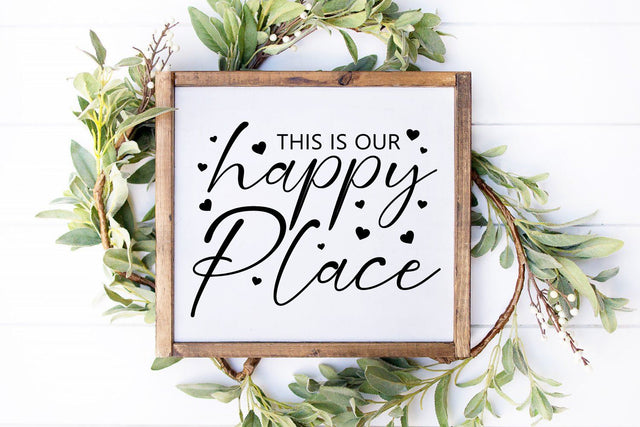 This is our Happy Place SVG Home Sign SVG zoellartz 