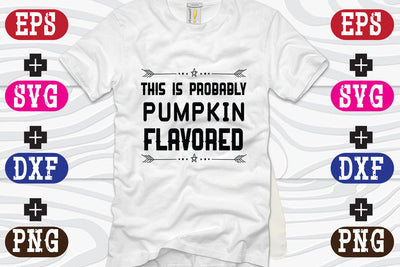 This is probably pumpkin flavored SVG Nurstore 