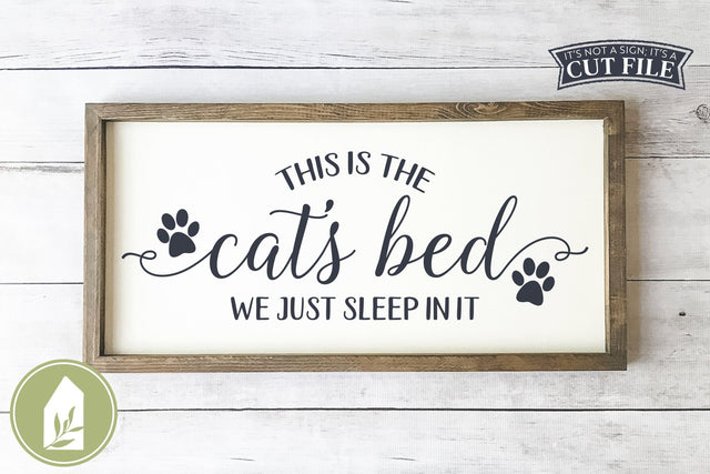 This is the Cat's Bed | Funny Cat SVG SVG LilleJuniper 