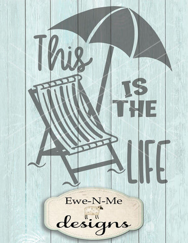 This is the Life - Cutting File SVG Ewe-N-Me Designs 