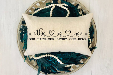 This is Us I Pillow Quotes SVG I Pillow Sayings SVG SVG Happy Printables Club 