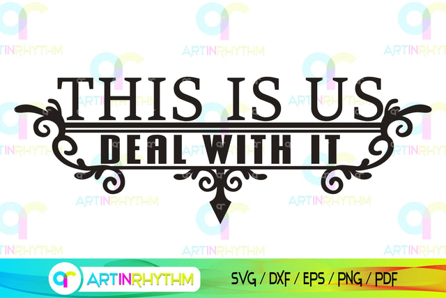 This is us porch door hanger svg SVG Artinrhythm shop 