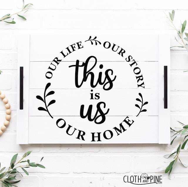 This Is Us SVG Cloth and Pine Designs 