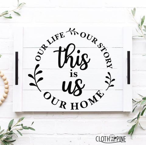 This Is Us SVG Cloth and Pine Designs 