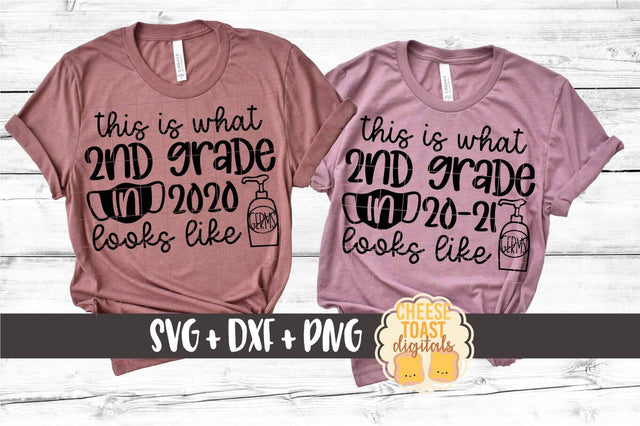 This Is What 2nd Grade In 2020 Looks Like | School Mask SVG SVG Cheese Toast Digitals 