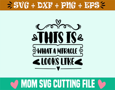 This Is What A Miracle Looks Like SVG SVG SVG Studio 