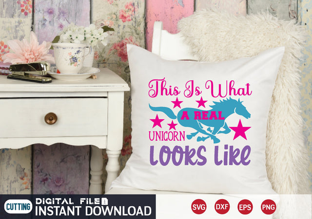 this is what a real unicorn looks like SVG designer krishna 