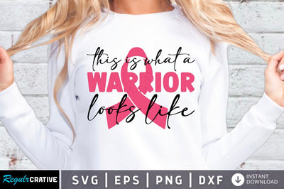 This is what a warrior looks like SVG SVG Regulrcrative 